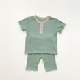 thumbnail image 4 of Toddler Clothes for Boys Baby Shorts CLothes Set Kids Spring Summer Button Printed Short Sleeved Running Suit 18-24 Months 2t 3t 4t 5t 6t Boy Outfits T-Shirt Tops & Sets 2-Piece, 4 of 6