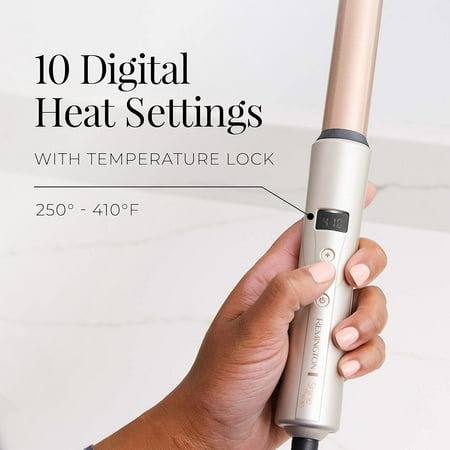 Remington Shine Therapy Straight Barrel Ceramic Wand, Champagne
