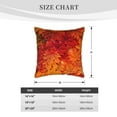 thumbnail image 4 of Kll Autumn Leaf Decorative Throw Pillow Covers Velvet Soft For Couch Sofa Bedroom Living Room Outdoor -16"X16", 4 of 8