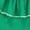Green, variant on Girls T Shirt Short Sleeve Crew Neck Ruffle Collar Ruffle Bib Neckline Plain Cute Summer Tees (6M-5Y)