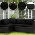 thumbnail image 5 of SUKAIKEQA Outdoor Cushion Covers Set,8PCS Patio Furniture Couch Seat Slipcovers, Replacement for Sofa Sectional Chair(Cover，Only), 5 of 6