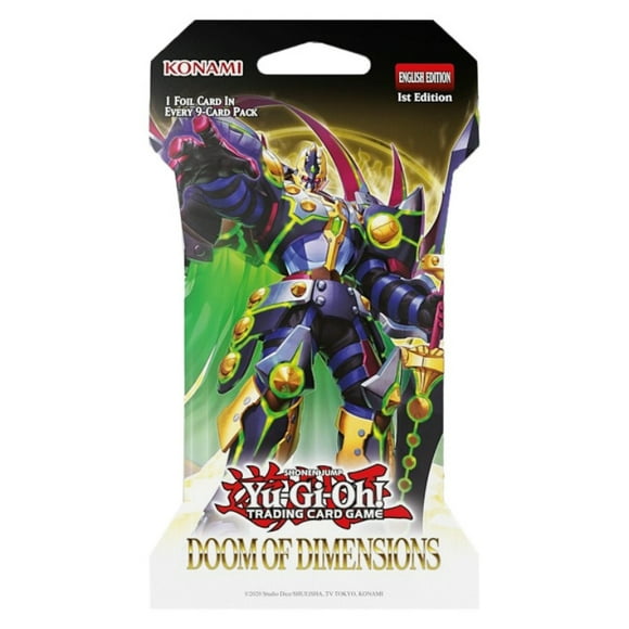 Yu-Gi-Oh! Doom of Dimensions Booster Pack [1st Edition] - 9 Cards