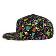 thumbnail image 3 of Balery Baseball Cap Flat Bill Hats for Men Adjustable Size for Running Workouts and Outdoor Activities All Seasons Dad Hat(Colorful Geometric Figures ), 3 of 9
