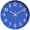 Blue, variant on Sanmadrola Wall Clocks Battery Operated,12 inch Silent Non Ticking Modern Wall Clock for Living Room Bedroom Kitchen Office Classroom Decor Glass Front Olive Green with Gold Frame