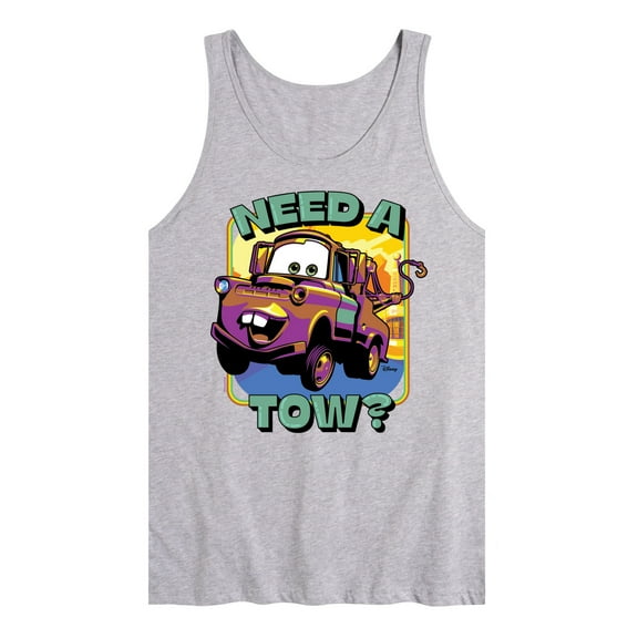 Disney Cars - Mater Need A Tow - Men's Jersey Tank Top