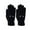 Black, variant on Clearance under 5 Winter Gloves Women's Winter Solid Color Warm Touchscreen Medium And Long Knit Gloves