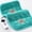 Blue & White, variant on Heating Pad, Weighted Heating Pad with Massaging Vibrations, Massage Heating Pad for Back Cramps Shoulder Pain Relief, 6 Heat Settings & 4 Massage Modes, Gifts for Christmas, 24” x 12”