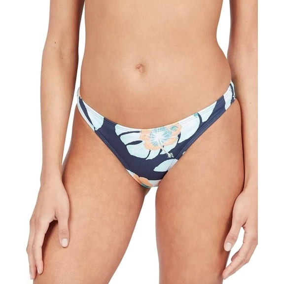 Roxy Printed Beach Classics Moderate Bikini Bottoms Mood Indigo Ventura Full 2XL