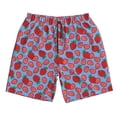 thumbnail image 5 of Goofa Strawberries Printed Mens Swim Trunks Summer Quick Dry Short Beach Swimwear Bathing Suits-Medium, 5 of 9