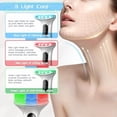 thumbnail image 2 of Masajeador facial eléctrico, dispositivo antiarrugas con 4 modos, masajeador facial de cuello con vibración, 2 of 7