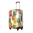 thumbnail image 2 of Bingfone Hawaiian Pineappl Luggage Cover Washable Suitcase Cover Protector Anti-Scratch Suitcase Cover Fits 18-32 Inch Luggage, 2 of 9