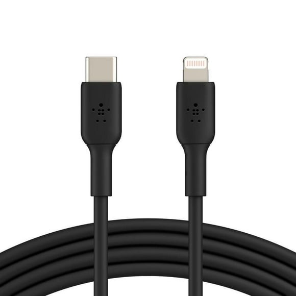 Belkin BoostCharge Fast Charging USB C to Lightning Cable 3.3ft/1M - MFi Certified 18W Power Delivery iPhone Charger Cord - Apple Charger USB C Cable - Fast Charging for iPhone 14, iPhone 13 - Black