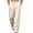Khaki, variant on cocolona Mens Summer Breathable Mesh Pants Elastic Waist Straight Wide Leg Outdoor Running Pants with Pockets