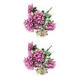 thumbnail image 1 of Guardoinrt Wide Application Artificial Flowers Add Beauty To Any Setting Long-lasting Durability Cloth Artificial Flowers cameo brown 2Set, 1 of 6
