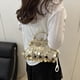 thumbnail image 5 of Bolso De Noche De Alta Gama Para Mujer Con Cierre De Clip, Bolso De Moda Retro, Bolso De Hombro, Bolso Bandolera De Lentejuelas Con Cadena De Nicho, Material De Lentejuelas, 10 Pulgadas X 6, UKHBMC, 5 of 7