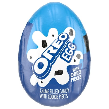 OREO Creme Filled Chocolate Candy Easter Egg, Easter Candy, 1.09 oz Egg