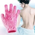 thumbnail image 7 of 4 Pairs Exfoliating Shower Bath Gloves for Shower,Spa,Massage and Body Scrubs,Dead Skin Cell Remover Solft and Suitable for Men,Women and Children, 7 of 7