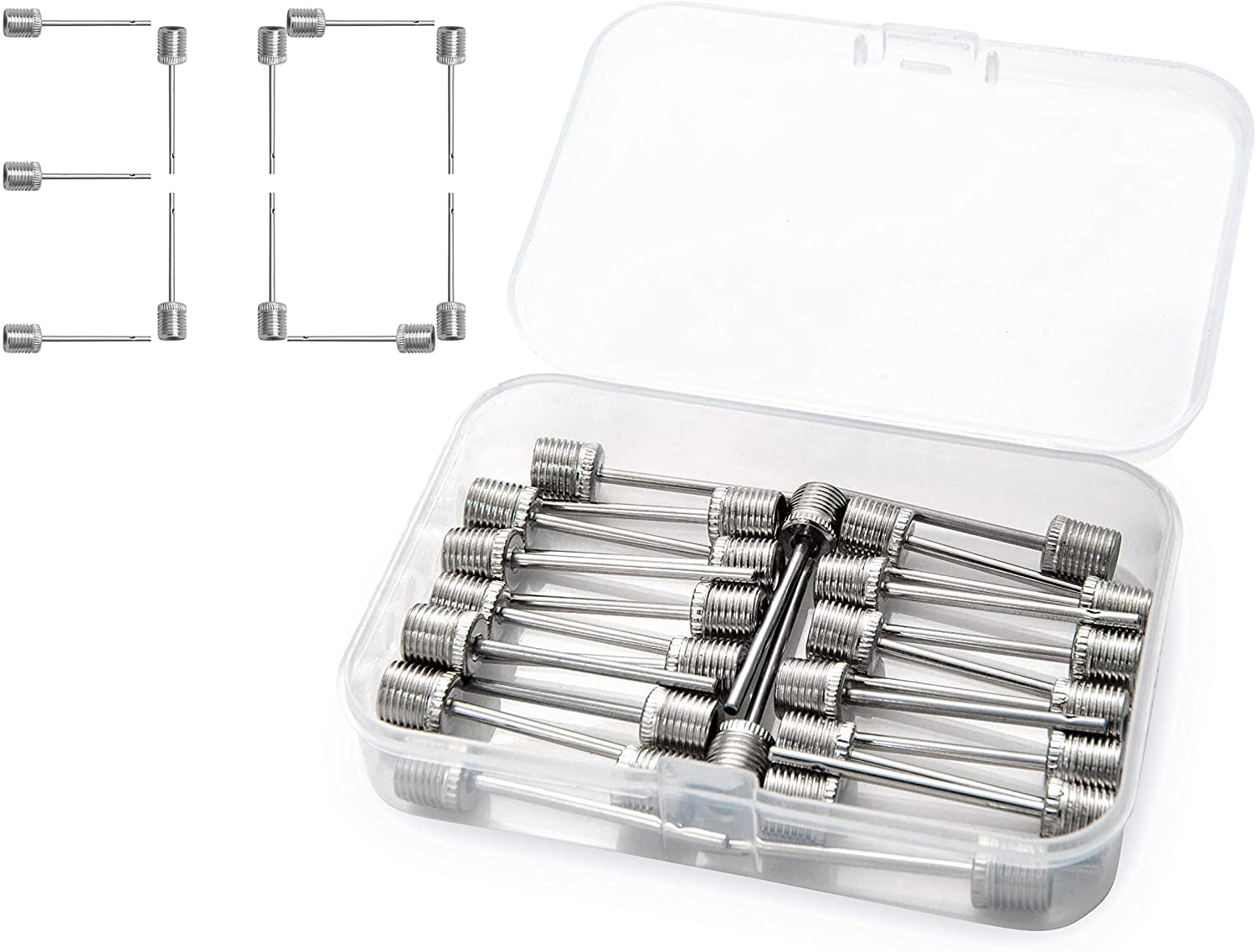 Ball Pump Needles for Sports Balls Basketball Inflator Needle for