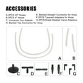 thumbnail image 3 of Brake Clutch Bleeding System Automotive Car Hand Held Vacuum Pump Brake Bleeder Screw Adapter Brake Bleeder Kit Carrying Case ,Widely Use, 3 of 6