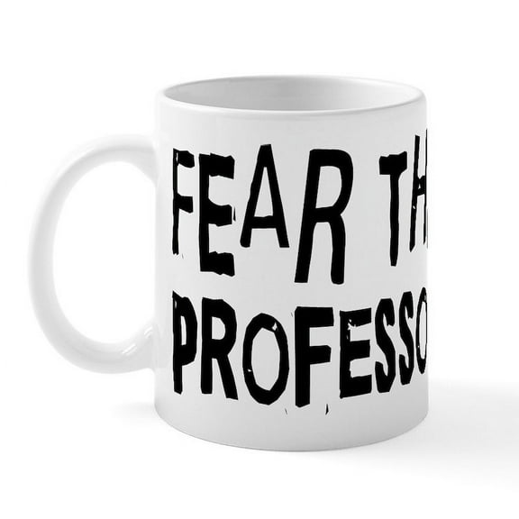 CafePress - Professor Mug - 11 oz Ceramic Mug - Novelty Coffee Tea Cup