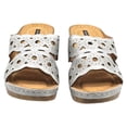 thumbnail image 2 of Gc Shoes April Wedge Sandal Women's Shoes (Size 6), 2 of 6
