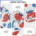 thumbnail image 6 of FORMRS Kids Pajama Pants with Pockets Size 13-14Y Boys Lounge Sleep Bottoms, Playful Strawberries, 6 of 8