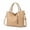 Khaki, variant on Halloween Women Skull Large Tote Bag, Gothic Purse Printing Shoulder Bag, Tote Purse for Women Skull Print