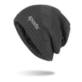 thumbnail image 2 of iHPH7 Beanie Hats for Women Winter Accessories for Women Skull Caps for Men Watch Cap Winter Hats for Women Womens Beanie Hats Skull Hat Dark Gray One Size, 2 of 4