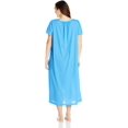 thumbnail image 2 of Shadowline Womens Plus-Size Petals 53 Inch Short Flutter Sleeve Long Gown, 2 of 2