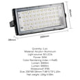 thumbnail image 3 of Lámpara De Pared De Iluminación De Proyector De Calle Ip65 Impermeable Para Exteriores Con Luz De Inundación Led De 50W Eigraketly HA025961-01, 3 of 5