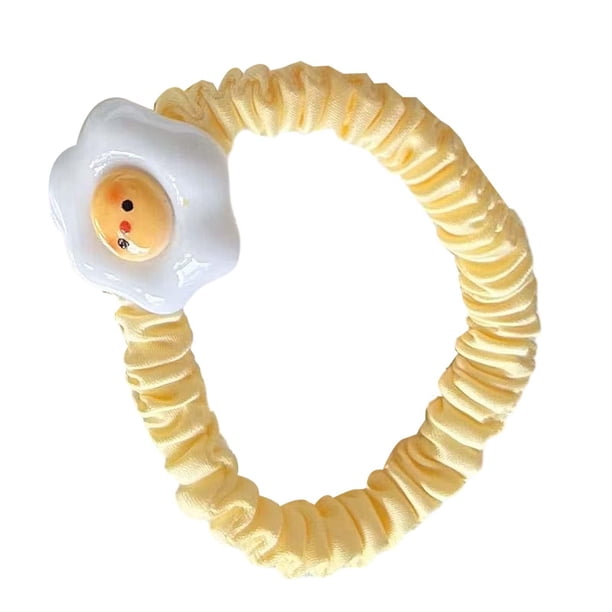 Coleteros para el cabello para mujer, lazo para el cabello para niña, diadema elegante, lazos elásticos encantadores para el cabello, bandas para el Yuyangstore Coleteros de satén