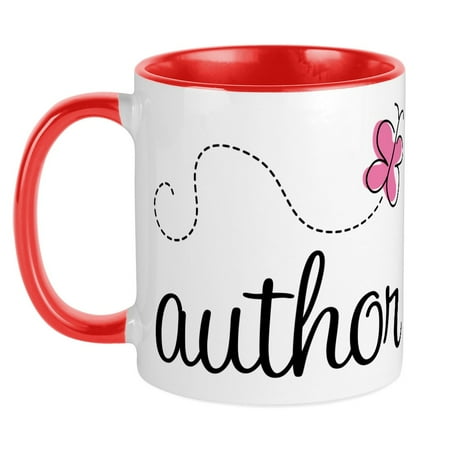 

CafePress - Cute Author Mug - Ceramic Coffee Tea Novelty Mug Cup 11 oz