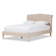 thumbnail image 2 of Fannie Queen Platform Bed in Beige, 2 of 6