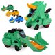 thumbnail image 1 of Dinosaur Transforming Car Inertial Deformation Toy Gift Novel Automatic Deformation Toys Best Gifts heqiyong LED, 1 of 2