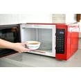 thumbnail image 4 of Frigidaire 1.1 Cu. ft. Countertop Microwave, 1000 Watt Microwave with 10 Power Levels, Red, 4 of 9