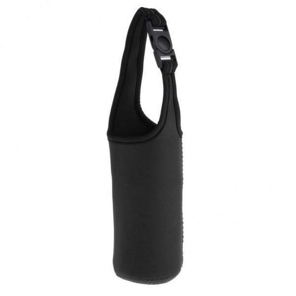 4x Botella De Agua Vaso Portador Bolsa Cubierta Soporte Bolsa Protectora Negro