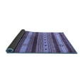 thumbnail image 2 of Ahgly Company Indoor Square Oriental Blue Industrial Area Rugs, 8' Square, 2 of 4