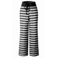 thumbnail image 2 of iniber Women's Comfy Pajama Pants Casual Lounge Pant Wide Leg Palazzo Stretch Drawstring Bottoms, 2 of 5