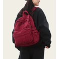 thumbnail image 4 of Mochila GAMLFL de lona roja burdeos para mujer 19L, 4 of 6