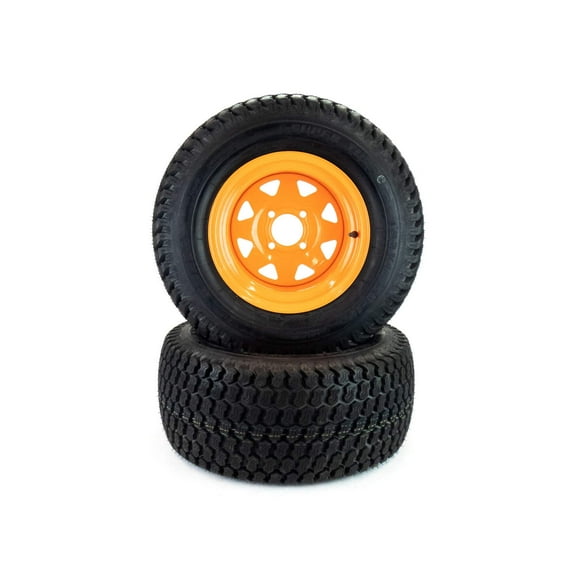 (2) Super Turf Tire Assemblies 23x10.50-12 Fits Scag Cougar Tiger Cub 52" 482413