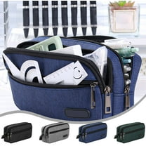 Tyidzon Large Capacity Pencil Case Stationery Pouch, Multicolored Pen Pouch, Pencil Bags with Zipper for Home Office