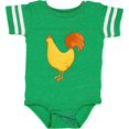 thumbnail image 3 of Inktastic Cute Yellow Chicken Boys or Girls Baby Bodysuit, 3 of 5
