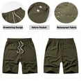 thumbnail image 5 of Vcansion Men's Casual Shorts Quick Dry Lightweight Shorts with Pockets Army Green 30-32, 5 of 6