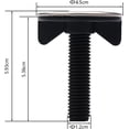 thumbnail image 2 of 4 Piezas de Cubierta de Agujero para Fregadero de Cocina, Cubierta de Orificio de Rociador de Metal, Cubierta de Fregadero de Baño, Tapa de Tapón de Lavabo de Metal de Acero Inoxidable, 2 of 5