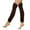 Dark Brown, variant on Wrapables Over The Knee Long Wool Blend Leg Warmers, Black