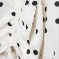 thumbnail image 6 of Edvintorg Womens Jacket Polka Dot Lightweight Long Sleeve Casual Loose Coat Fall Winter Outerwear with Buttons Trendy Womens Clothes White L, 6 of 8