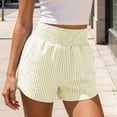 thumbnail image 3 of MLCDZ Women's Athletic Shorts Elastic High Waisted Running Short Pocket Sporty Shorts Gym Workout Shorts Suitable for Mountain Climbing, 3 of 8