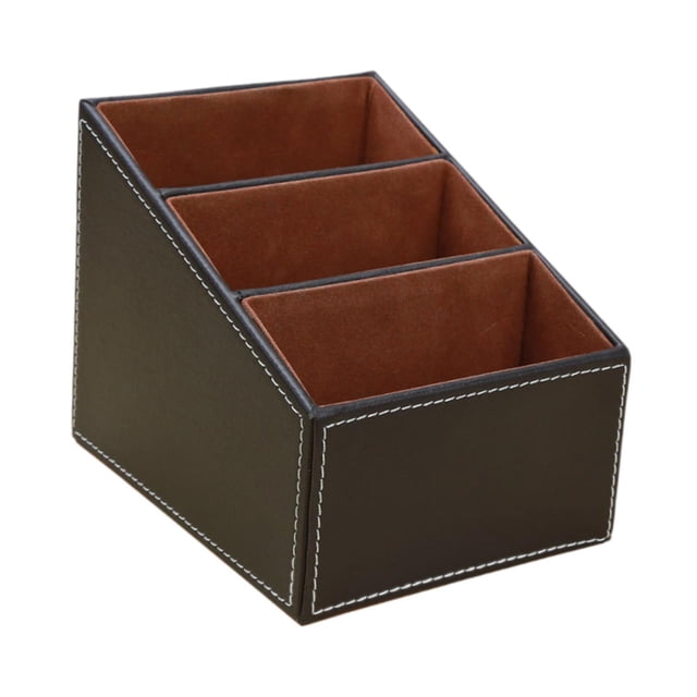 GUOOL Desk Organizer Container Remote Control Holder for Dorm Living Room Tabletop Coffee