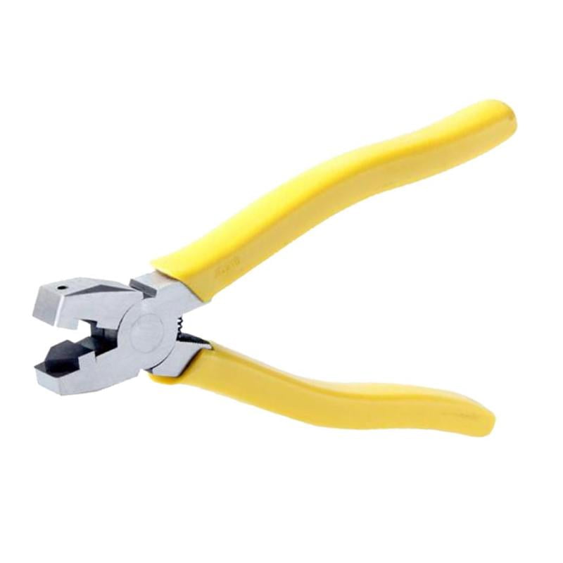 V Shaped Crimping Pliers Photo Frame Folding Edge Pliers Woodworking DIY 