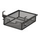 thumbnail image 4 of Cesta de almacenamiento invisible para debajo del cajón, caja de almacenamiento, accesorios de oficina, deslizante Negro S, 4 of 9